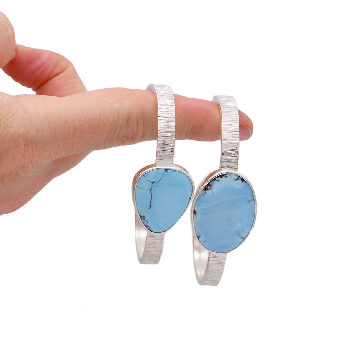 Lavender Turquoise Cuff | Sterling Silver