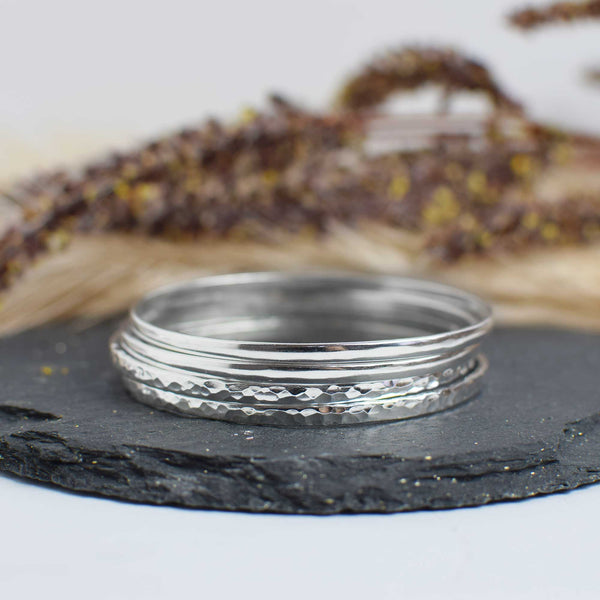 Hammered bangle hotsell