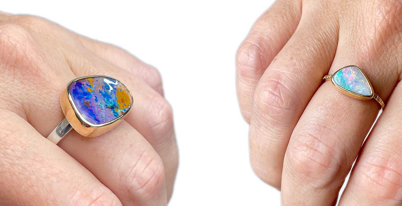 Ethical opal deals rings