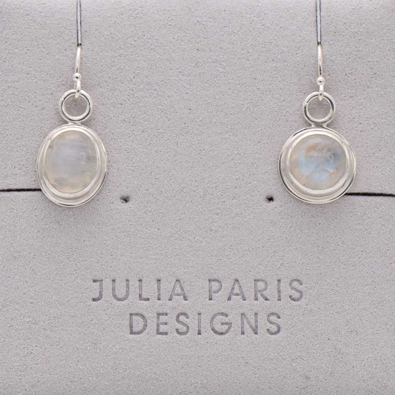 Mismatch Moonstone Earrings | Sterling Silver